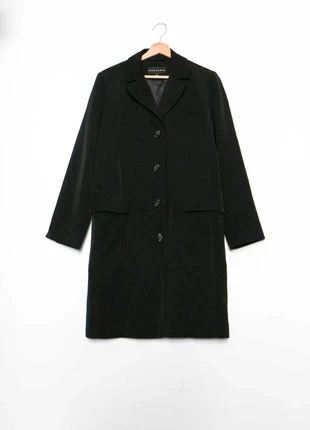 Classic black long coat | Manteau léger noir, marque: Gallery, état: Très bon état, taille: XS / 34 / 6, 10,00 €, 11,20 € Protection acheteurs (Pro) incluse