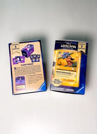 Lot Coffrets Disney Lorcana TCG Ravensburger FR - Coffret Lilo & Coffret Elsa, marke: Ravensburger, zustand: Neu, mit Etikett, 50,00 €, 53,20 € beinhaltet Vinted-Käuferschutz Pro