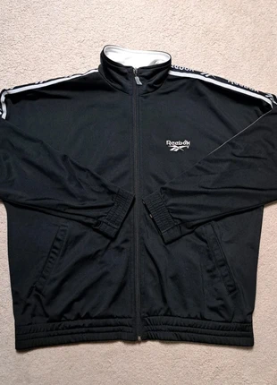 Veste Reebok Noir S Vintage Retro Old Money Y2k, marca: Reebok, estado: Muy bueno, tamaño: S, 35,00 €, 37,45 € Protección al comprador Pro incluida