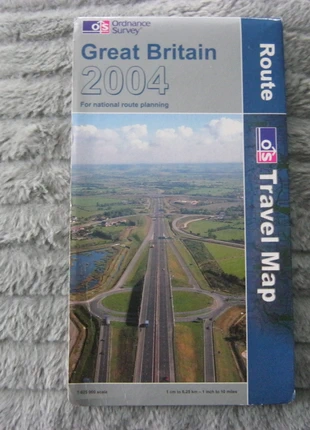OS Route map, Gt Britain 2004, folding map, condition: Good, £2.15, £2.96 includes Buyer Protection Pro