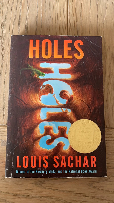 Holes Newbery Medal Book, Louis Sachar