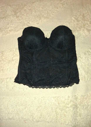 Bustier noir sexy, marque: Basic One, état: Très bon état, taille: L / 40 / 12, 3,50 €, 4,38 € Protection acheteurs incluse