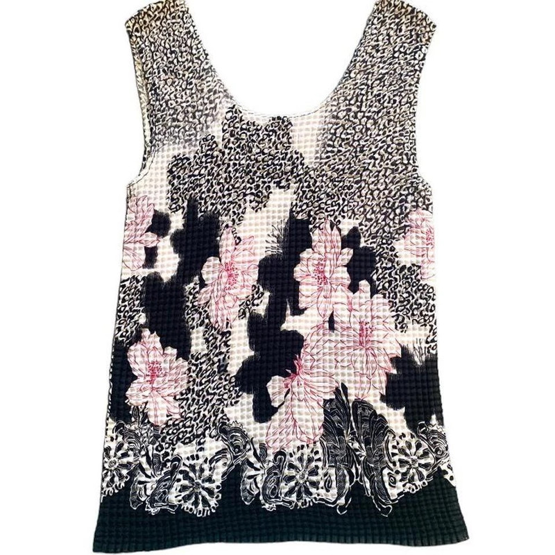 Y2K crinkle tank top 1