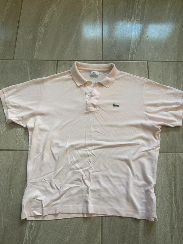 Polo Lacoste rose Vinted