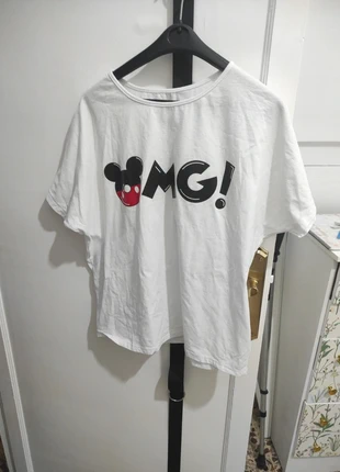 OFERTA camiseta de mickey mouse x 1 Euro., marque: Blanca, état: Très bon état, taille: L / 40 / 12, 1,00 €, 1,75 € Protection acheteurs incluse