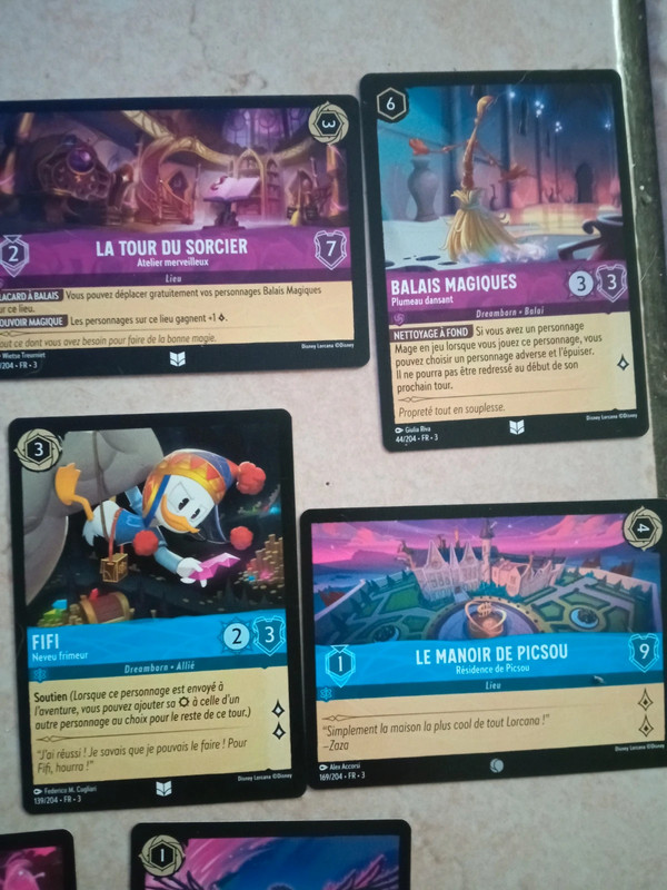 Cartes lorcana 3