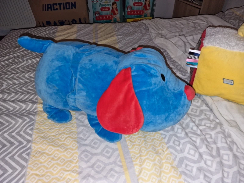 Peluche chien/ chien modulable - photo numéro 3