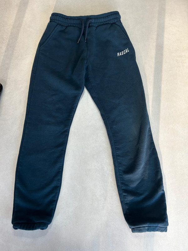 Rascal navy boys tracksuit bottoms age 11 12