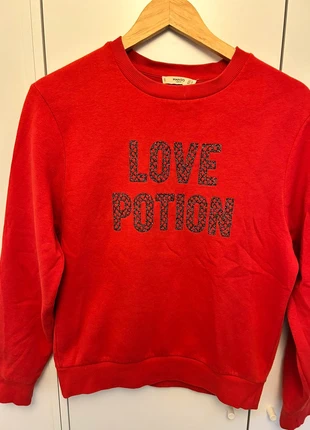 Sweat pull rouge mango, marke: Mango, zustand: Gut, größe: S / 36 / 8, 3,00 €, 3,85 € inklusive Vinted-Käuferschutz