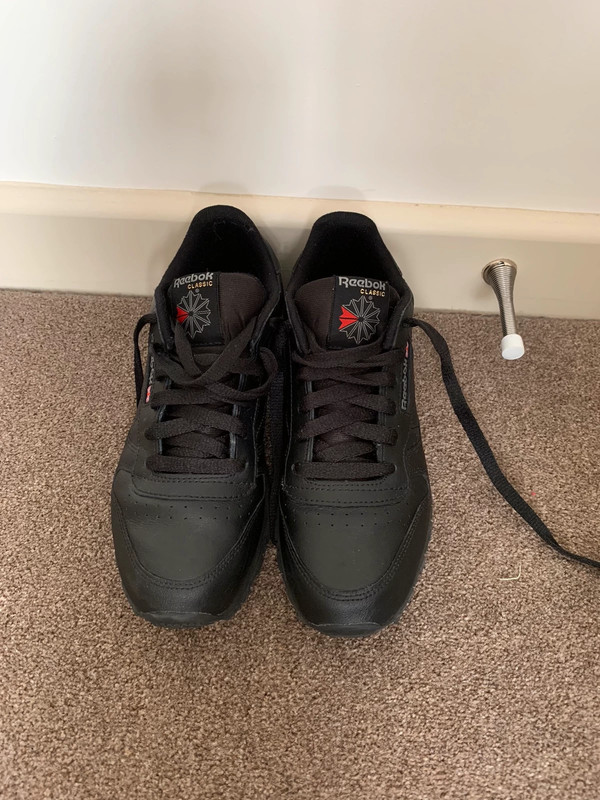 Black Reebok Trainers Vinted