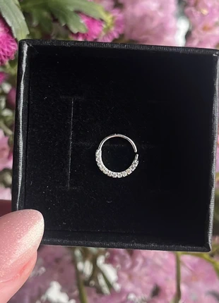 Nieuwe zilveren neuspiercing, estado: Nuevo sin etiquetas, 7,00 €, 8,05 € Protección al comprador incluida