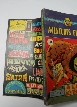Au royaume des ténèbres Aventures fiction comics pocket N°54 V2 aredit 08/1976 C2 BE+, condizioni: Buone, €4.95, €5.90 include la Protezione acquisti