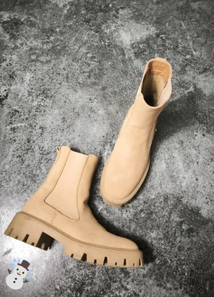 Bottine Chelsea femme Only beiges à semelles épaisses – chunky boots tendance – pointure 38, brand: ONLY, condition: Very good, size: 38, €16.00, €17.50 includes Buyer Protection