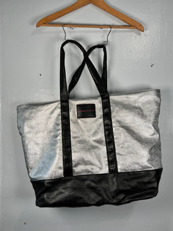 bag grey Victoria's Secret tote bag purse - Vinted