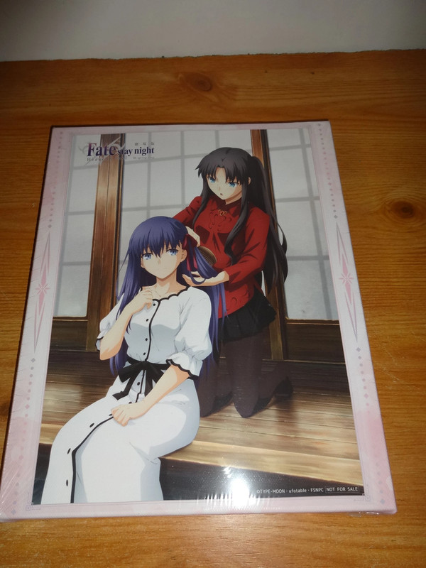 Toile Canvas tapisserie mural Fate Stay Night Heaven's Feel Rin Tohsaka  1