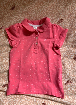 Polo rose fille H&M , brand: H&M, condition: Good, size: 9-12 months / 74 cm, €1.50, €2.28 includes Buyer Protection