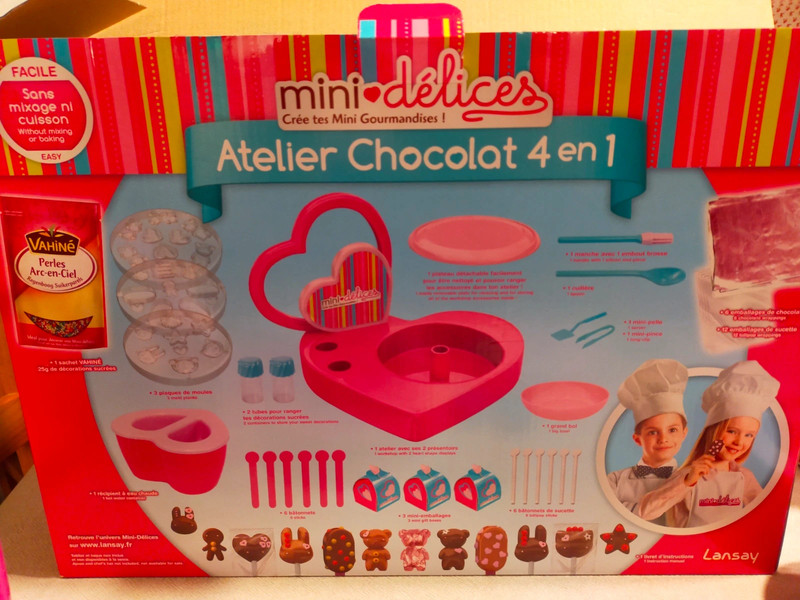 Mini délice Atelier chocolat 4 en 1