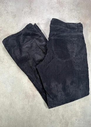 Pantalon Vintage En Velours Côtelé / Corduroy Lee bleu nuit droit coton taille 14M, brand: Lee, condition: Very good, size: XXL / 44 / 16, €24.00, €25.90 includes Buyer Protection Pro