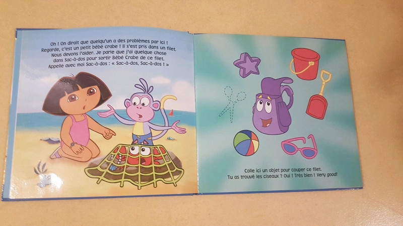 Livre Dora Et Bebe Crabe Vinted