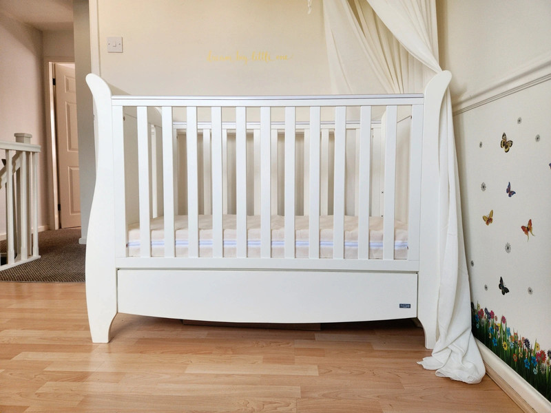 Tutti Bambini 3 in 1 Cot Bed with Underbed Storage Drawer Vinted