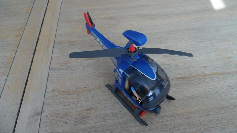 PLAYMOBIL police helicopter ref 4267 from 4 years
