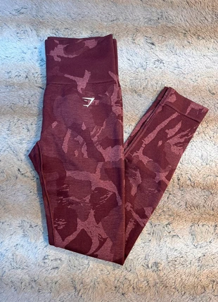 Legging Gymshark musculation fitness yoga | legging Bordeaux avec scrunch | Taille XS, marke: Gymshark, zustand: Sehr gut, größe: XS / 34 / 6, 25,00 €, 26,95 € inklusive Vinted-Käuferschutz