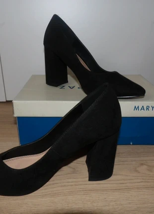 Tacón negro stiletto, marque: Marypaz, état: Très bon état, taille: 38, 5,70 €, 6,69 € Protection acheteurs incluse