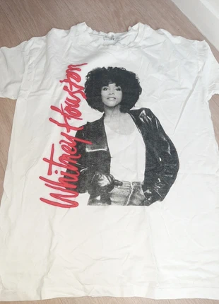 Tshirt blanc, brand: Stradivarius, condition: Good, size: S, €3.00, €3.85 includes Buyer Protection