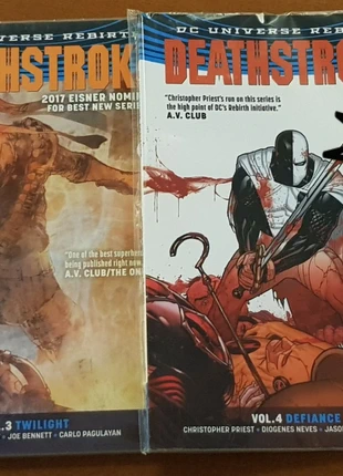 2x DC Universe Rebirth Deathstroke Vol.3+4 Tpb Trade Paperback 2017 New/NM+, staat: Nieuw zonder prijskaartje, € 15,00, € 16,45 inclusief Kopersbescherming