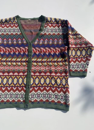 Gilet cardigan vintage multicolore, marque: Vintage Dressing, état: Très bon état, taille: S / 36 / 8, 18,00 €, 19,60 € Protection acheteurs (Pro) incluse