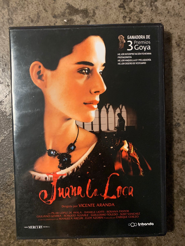 Película dvd Juana La Loca  1