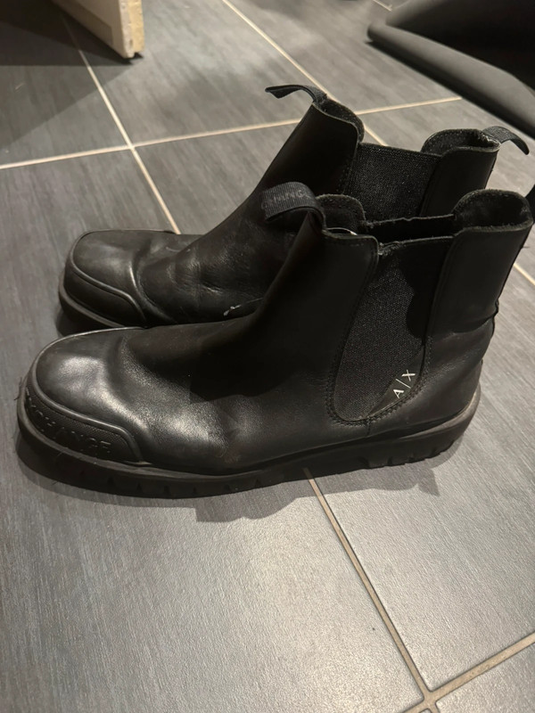Armani boots mens sales