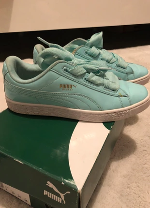 Puma suede turquoise , marke: Puma, zustand: Gut, größe: 38.5, 5,00 €, 5,95 € inklusive Vinted-Käuferschutz