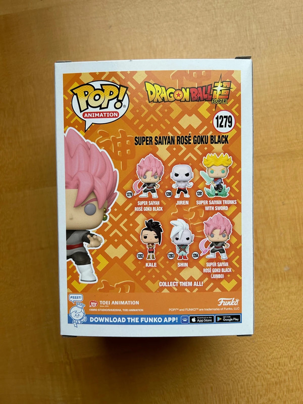 Dragon Ball Super Funko Pops Add Super Saiyan Rose Goku Black Exclusive