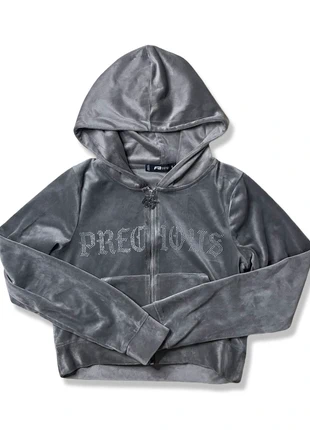 Y2k style Club Precious Cropped Zip Hoodie, marca: y2k, estado: Nuevo sin etiquetas, tamaño: S / 36 / 8, 25,00 €, 26,95 € Protección al comprador incluida