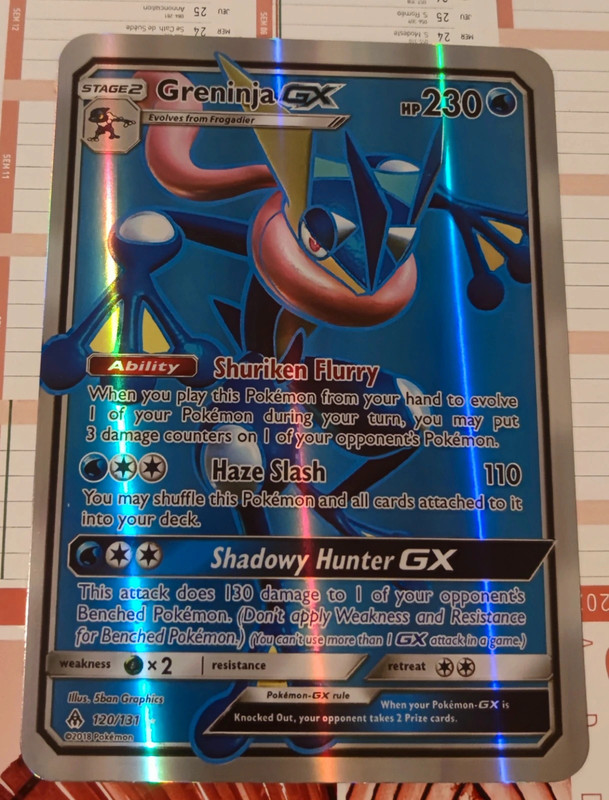 Carte Pokémon Jumbo XXL Gx