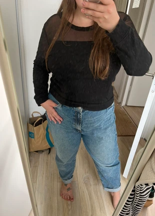 Trui met mesh, merk: H&M, staat: Heel goed, maat: L / 40 / 12, € 6,00, € 7,00 inclusief Kopersbescherming