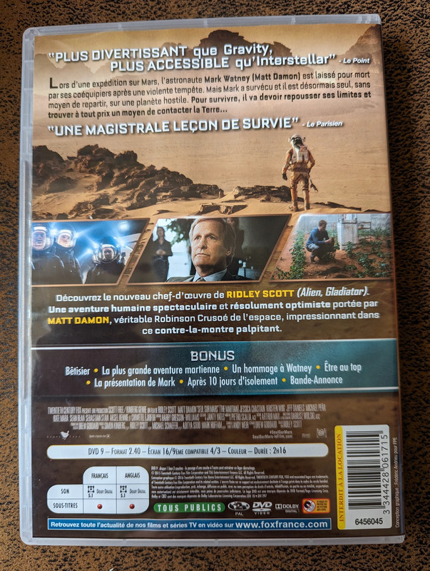 Lot DVD "Matt Damon" 5
