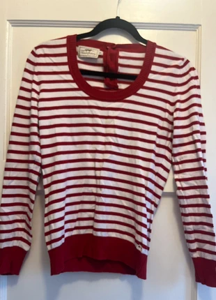 Thomas Burberry red/white striped jumper size M, brand: Thomas Burberry, condition: Very good, size: M / 10, £7.00, £8.05 includes Buyer Protection