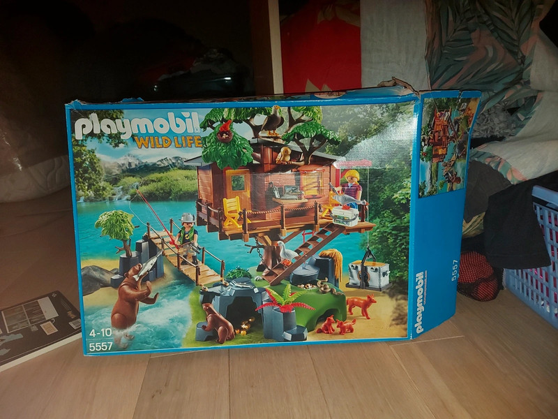 Playmobil PLAYMOBIL Wild Life 5557 Cabane des aventuriers dans les