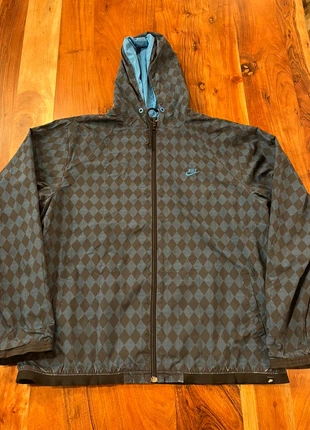 Veste Impermeable Nike Coupe-Vent Anorak K-way Style Vintage Outdoor Reversible Noir Bleu Carreaux L, marque: Nike, état: Très bon état, taille: L, 24,90 €, 26,85 € Protection acheteurs (Pro) incluse