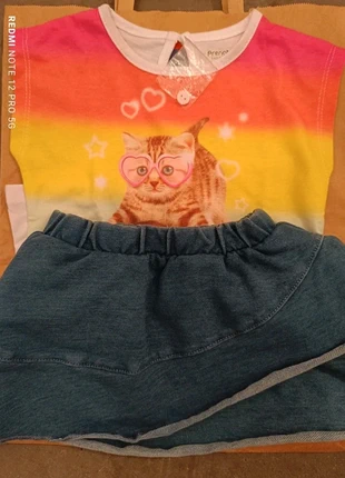 Set gonna e maglia, marke: Prénatal, zustand: Neu, mit Etikett, größe: 6-9 Monate / 68, 8,00 €, 9,10 € inklusive Vinted-Käuferschutz