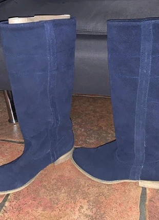 Bottes bleu marine, brand: Local, condition: Very good, size: 37, €9.00, €10.15 includes Buyer Protection