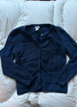 Gilet Cyrillus bleu marine 12 ans, marca: Cyrillus, estado: Muito bom, tamanho: 12 anos / 152 cm, €6.50, €7.53 inclui Proteção do Comprador