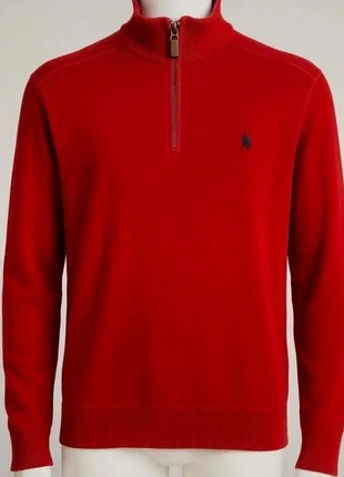 Quarter zip Ralph lauren rouge taille XL, brand: Ralph Lauren, condition: Very good, size: XL, €65.00, €68.95 includes Buyer Protection
