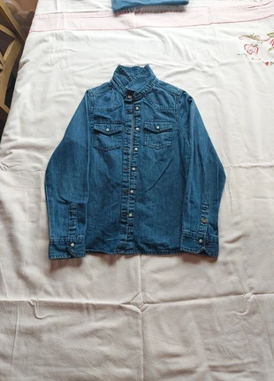 Casaco de ganga unisex, merk: Denim Co, staat: Heel goed, maat: 9 jaar / 134 cm, € 5,00, € 5,95 inclusief Kopersbescherming