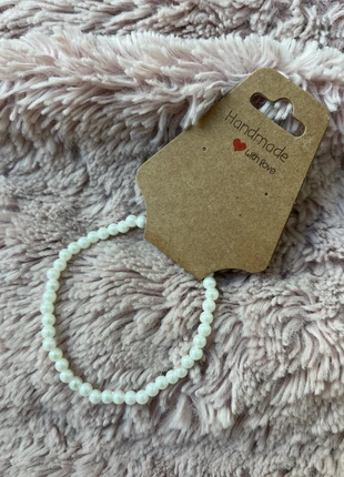 Bracelet fait main avec amour en perles taille 16cm, brand: Fait Main, condition: New with tags, €1.00, €1.75 includes Buyer Protection