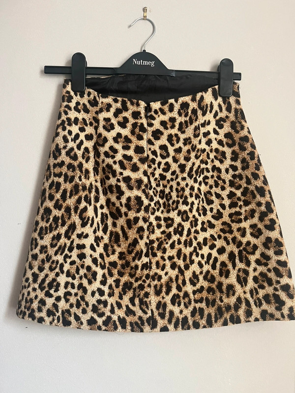 Leopard print mini skirt clearance zara