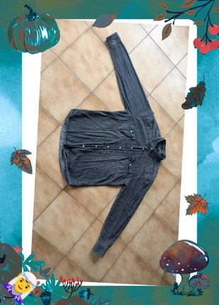 Chemise en denim gris anthracite – Style casual, brand: Influx, condition: New without tags, size: L, €3.50, €4.38 includes Buyer Protection