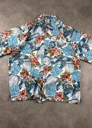 Chemise hawaïenne multicolore taille 2XL homme Panttana viscose - CHE0197, brand: Vintage Dressing, condizioni: Ottime, taglia: XXL, €9.00, €10.15 include la Protezione acquisti Pro